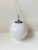 Bauhaus Functionalist Globe Pendant Lamp in White Opaline Glass from Louis Poulsen, 1930s For Sale - Image 3 of 6