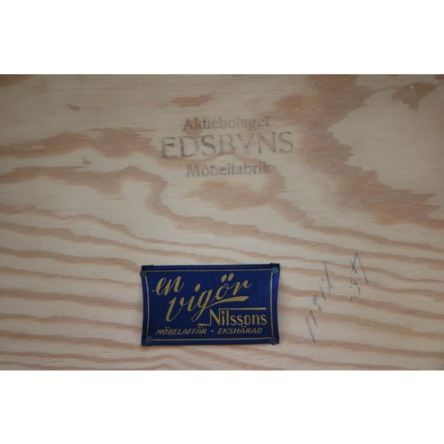 1960s Vintage Dining Chairs from Edsby Verken, 1960s, Set of 4 For Sale - Image 5 of 10