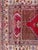 Pretty antique Turkish Anatolian rug with a nice geometrical design and beautiful colours with red, green, grey and light...