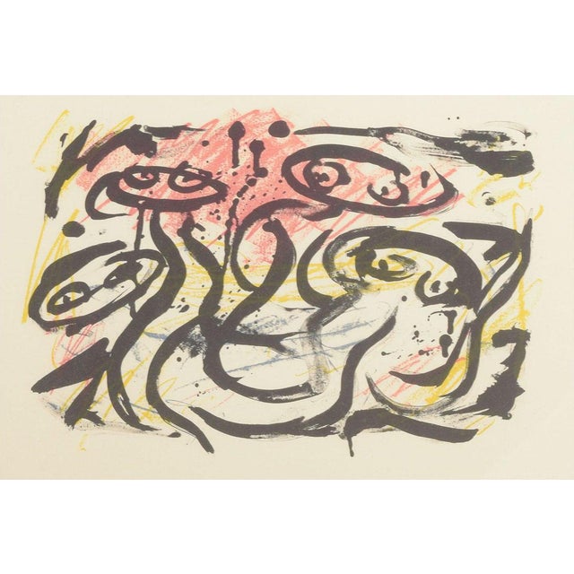 Erik Dietman, Abstract Motif, 1977, Color Lithograph For Sale