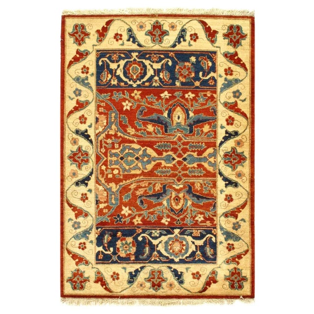 Pasargad Pak Bidjar Chobi Hand-Knotted Rug - 3′7″ × 5′3″ For Sale - Image 4 of 4