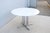 Mid-Century Modern 46" Round White Top and Polished Chrome Base Dining Table For Sale - Image 14 of 18