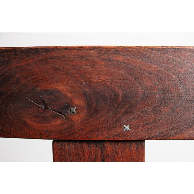 Scandinavian T Model Chairs in Elm in the style of Olavi Hanninen, 1960s, Set of 4 For Sale - Image 11 of 18