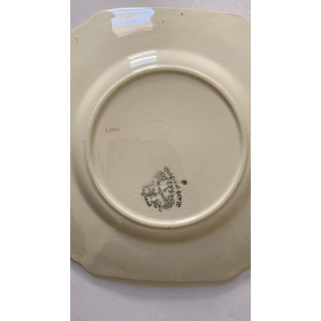 Victorian Late 19th Century Wedgwood Queen’s Ivory Blue and White Plates- Set of 4 For Sale - Image 3 of 10
