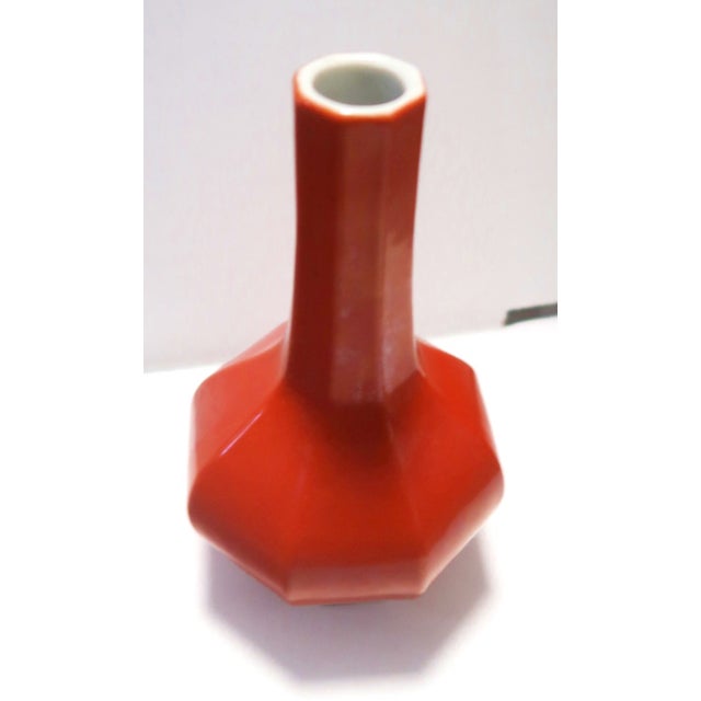 Mid 20th Century Lovely Vintage Japanese Porcelain Vase For Sale - Image 5 of 9