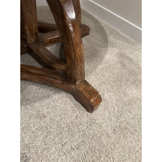 Wood Charles Pollock for William Switzer — “Pugin” Occasional Table For Sale - Image 7 of 8