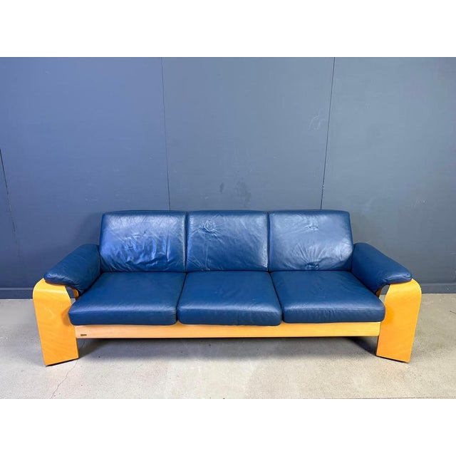 1990s Vintage Pegasus 3 Seater Reclining Sofa by Ekornes, Norway, 1990s For Sale - Image 5 of 15