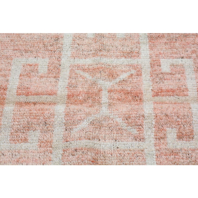 New Moroccan Hand Knotted Wool Rug, 2'8x9 For Sale - Image 4 of 4