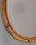 Vintage Oval Wall Mirror in Bamboo, Italy, 1960s For Sale - Image 4 of 11