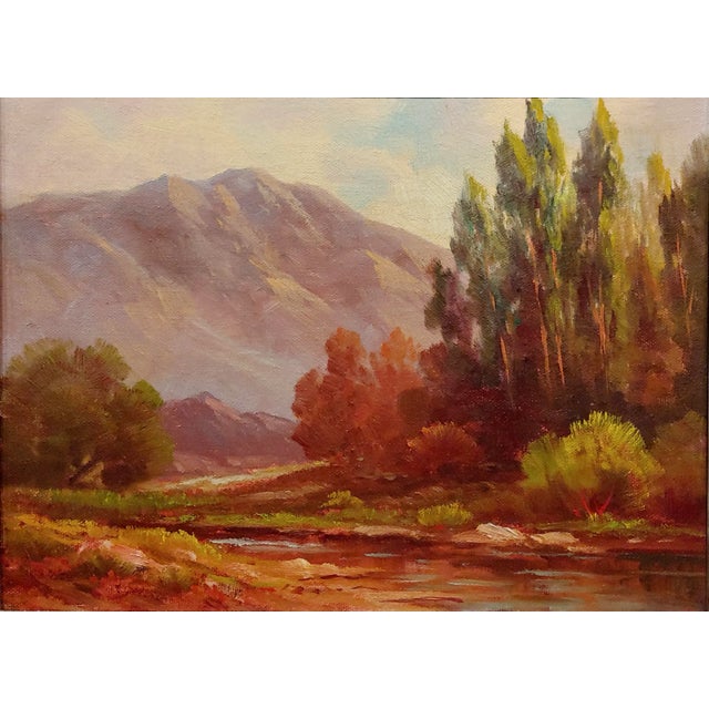 Impressionist John Anthony Conner - California Landscape -Oil Painting For Sale - Image 3 of 7