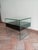 Secret Glass and Black Lacquered Wood Bedside Table, Italy, 1990s For Sale - Image 4 of 14