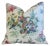 Schumacher Schumacher Asian Chinoiserie Birds& Botanical Floral Feather/Down Pillow 24" Square For Sale - Image 4 of 6