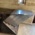 Wood 1980s Karl Springer- Brutalist Post Modern Geometric Goatskin Credenza For Sale - Image 7 of 15