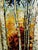 2000 - 2009 Maya Eventov Aspen Trees Original Acrylic Painting on Canvas Custom Framed Art For Sale - Image 5 of 10