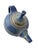 Ceramic Vintage Blue Stoneware Pottery Teapot, Signed For Sale - Image 7 of 11