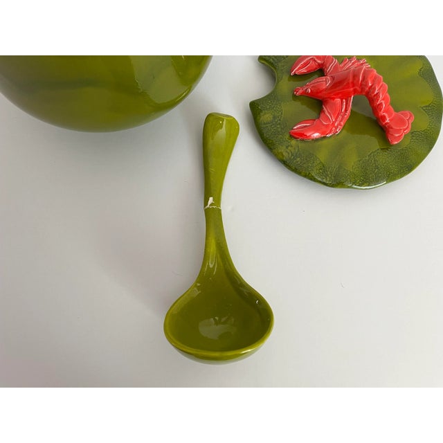 Ceramic Lobster Tureen by California Pottery, 1970s For Sale - Image 9 of 10