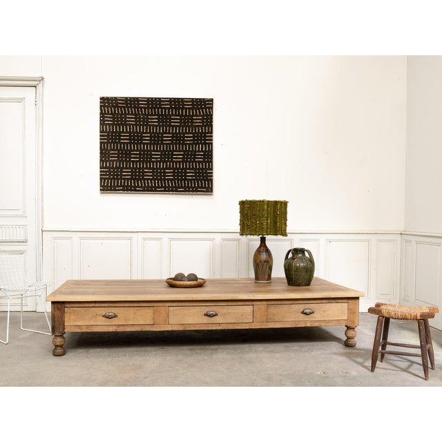 19th-Century Drapers Oak Coffee Table For Sale - Image 14 of 15