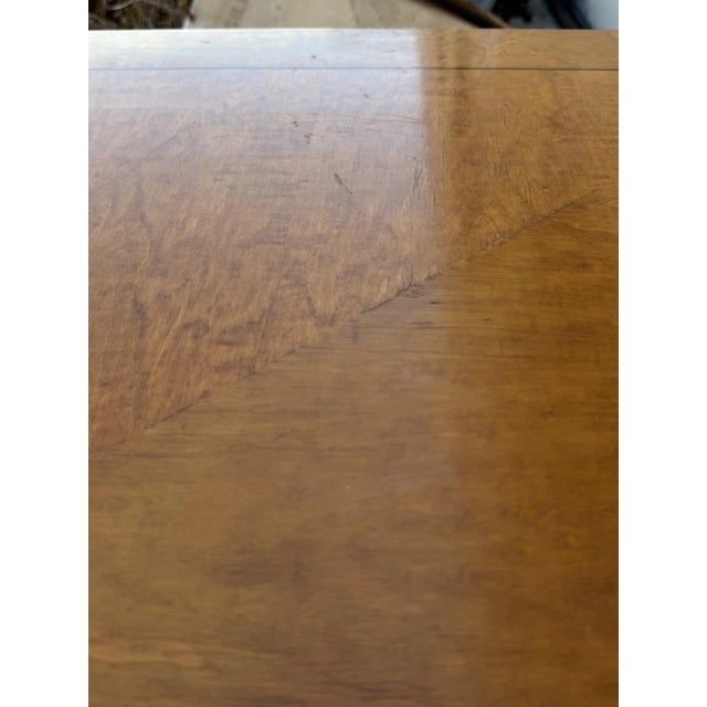 Thomasville Grand Classics Neoclassical Empire Maple Wood Dining Room Table For Sale - Image 9 of 18