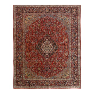 Pasargad DC Fine Persian Antique Kashan Rug For Sale