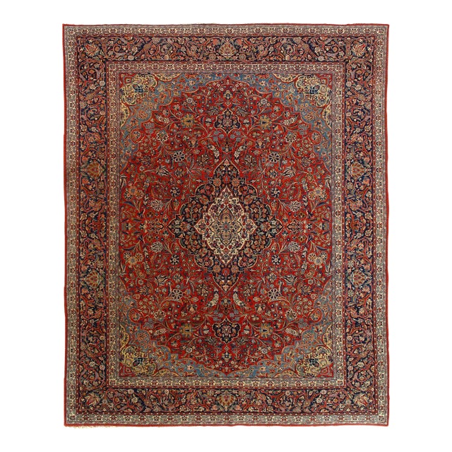 Pasargad DC Fine Persian Antique Kashan Rug For Sale
