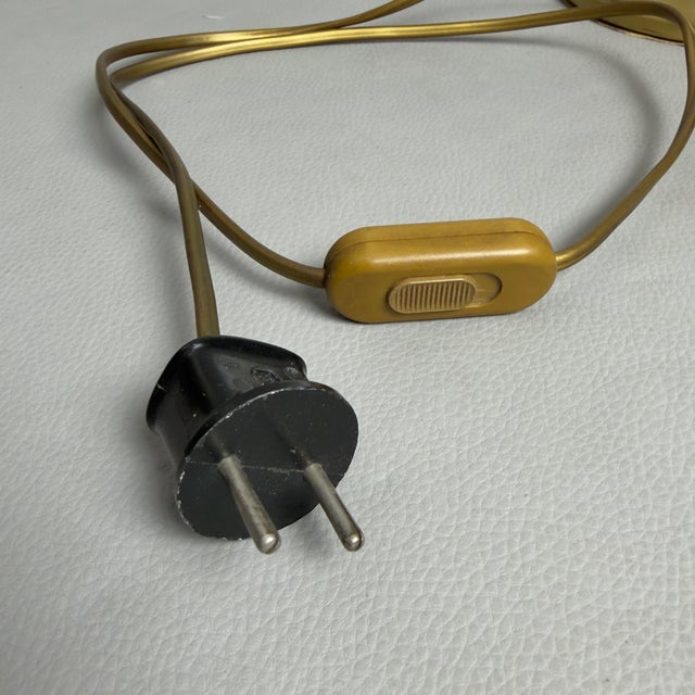 White Murano Glass Table Lamp, 1970s For Sale - Image 11 of 13