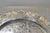 Mid 20th Century Vintage Crescent Silver Plated Grapevine Pattern Round Bar Tray With Handles For Sale - Image 5 of 9