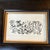 1950’s original abstract expressionist figure painting. Measures 7x5 or 12x10 framed. Check out my shop Robins Egg Gallery...