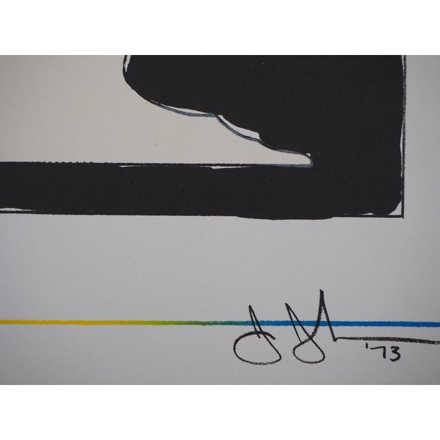 Jasper Johns, Coupe aux deux Picasso, Lithograph For Sale - Image 5 of 6