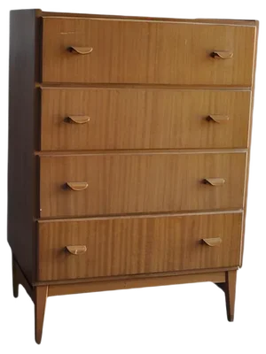 Mid-Century Hungarian Chest of Drawers, 1960s