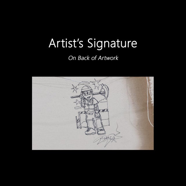 Pow Right in the Kisser - Contemporary Figurative Boxing Art Drenched With Color Original Artwork by Danny Brown For Sale - Image 9 of 9