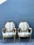 Vintage Gilt Medallion Fauteuil Chairs - A Pair For Sale - Image 4 of 12
