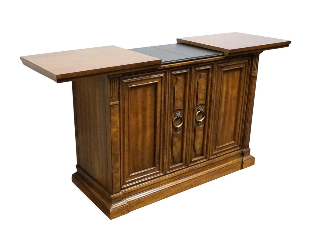 Drexel Furniture Walnut Italian Neoclassical Tuscan Style 60