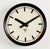 Glass Industrial Bakelite Factory Wall Clock from Pragotron, 1960s For Sale - Image 7 of 17