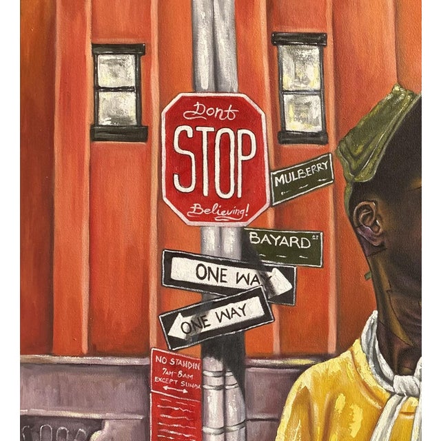 Junction of Hope, Acrylic Painting by Joseph Christian Maxwell For Sale - Image 4 of 4