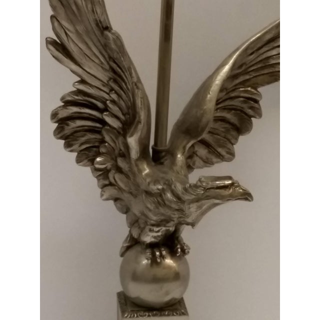 Art Deco French Art Deco Eagle Table Lamp For Sale - Image 3 of 8