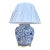 Ralph Lauren Blue & White Porcelain Lamp – 25" Tall For Sale