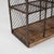 Metal 20th Century French Metal Shelf On Wooden Base For Sale - Image 7 of 18