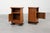 Art Deco Wooden Nightstands, Italy, 1920s, Set of 2 For Sale - Image 9 of 12