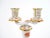 Mid 20th Century Herend Porcelain Tableware Two Light Candelabras Set of Three For Sale - Image 5 of 13