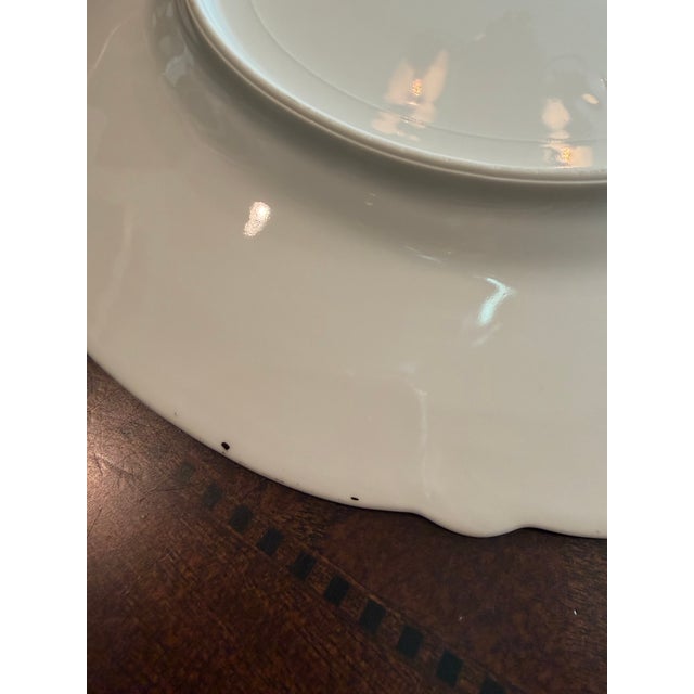 Antique Porcelain Fish Plates With Gold Detail, Set of 4, Circa 1890–1900 For Sale - Image 15 of 17