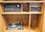 Ethan Allen Rare Heirloom Nutmeg Maple CRP Custom Room Plan 30" Shutter Door Radio Cabinet W. HiFi Turntable 10-4510p / 10-4039 For Sale - Image 10 of 18