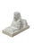 Ceramic Sculpture of a Sphinx by Charles Vos for De Spinx Maastricht, 1920s For Sale - Image 4 of 14