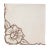 Vintage Linen Luncheon Napkins With Embroidered Flower Motif- Set of 8 For Sale In Los Angeles - Image 6 of 9