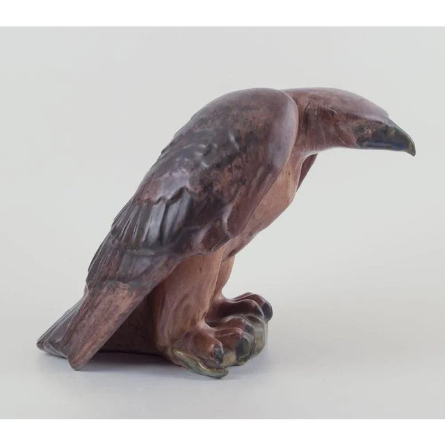 Ceramic Sculpture of Eagle from Michael Andersen and Sons., 1960s For Sale - Image 3 of 10