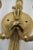 Brass 1980s Pair of Decorative Crafts Electric Wall Sconces For Sale - Image 8 of 10