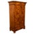 Antique French Louis Philippe Burr Walnut Secrétaire À Abattant Desk Chest 1840 For Sale - Image 4 of 18