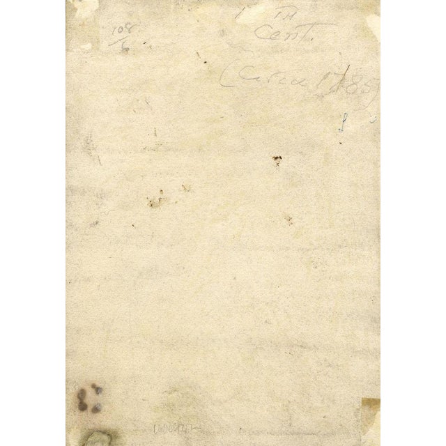 Circle of Robert Dighton, Peasant Mother & Children, 1785, Watercolour For Sale - Image 4 of 6