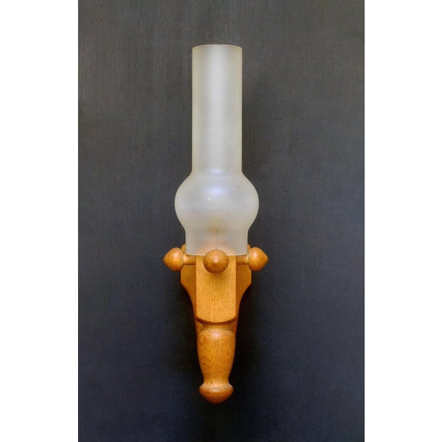 1970s Wall Light by Guillerme Et Chambron for Votre Maison For Sale - Image 5 of 5
