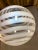 Contemporary White and Transparent Sphere Lamp in Murano Glass from Simoeng For Sale - Image 3 of 7
