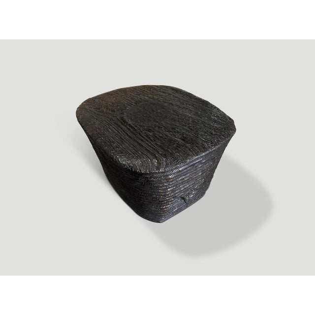 Contemporary Andrianna Shamaris Hand Carved Espresso Coffee Table For Sale - Image 3 of 5